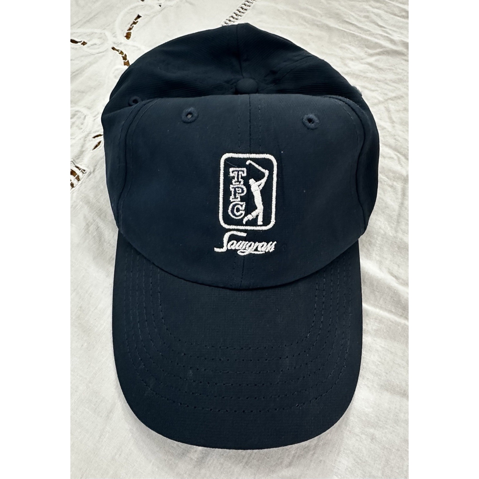 Tpc Sawgrass Navy Blue Imperial Hat Golf Tennis Burns  Wilcox Strapback Osfa
